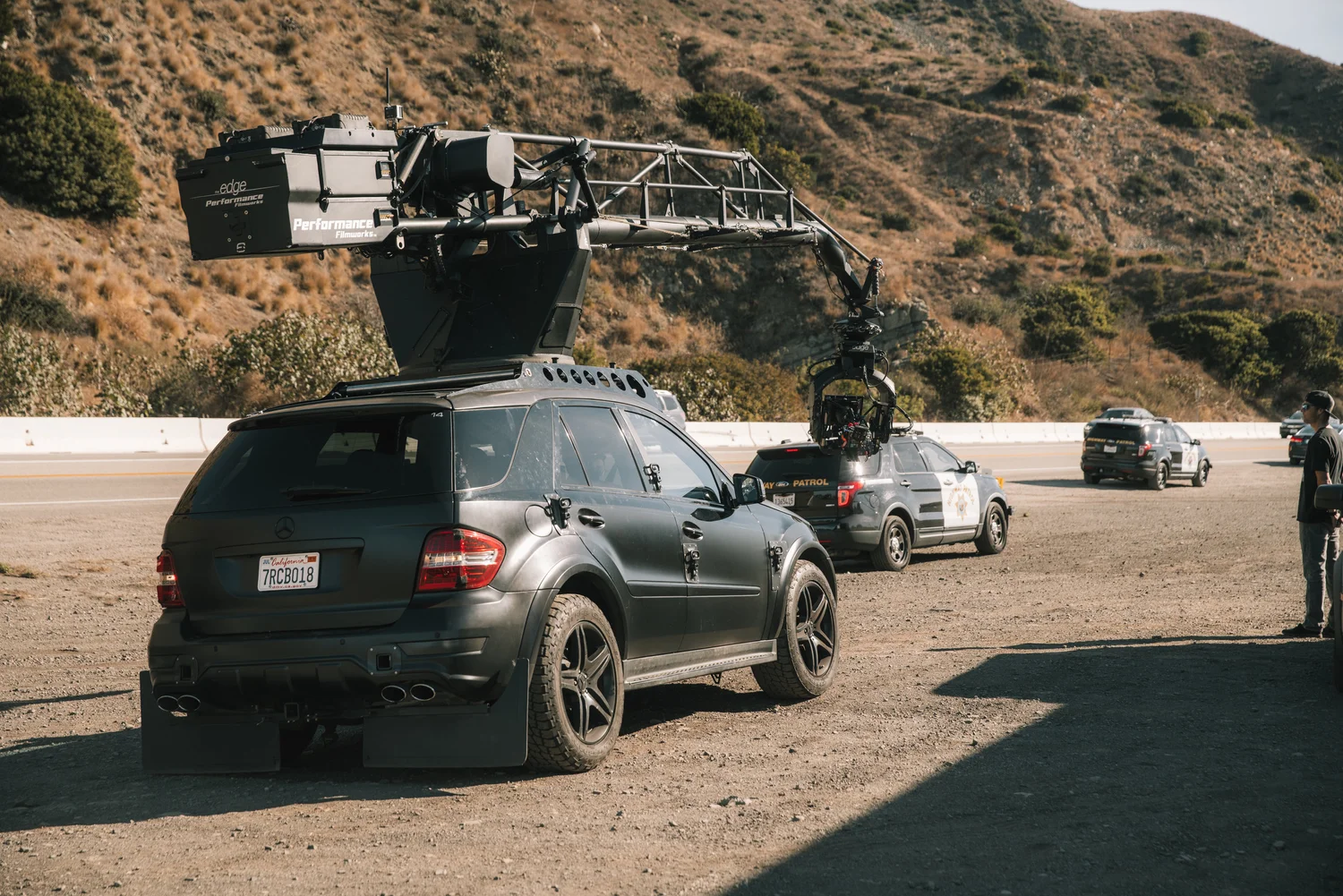 On set